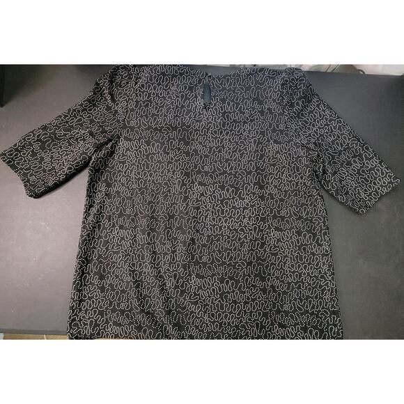 Risa Ann New York Black/White Tunic - Size 20 WP - Picture 2 of 6